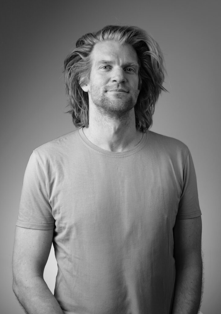 Zwart-wit foto van Tobias Bosman